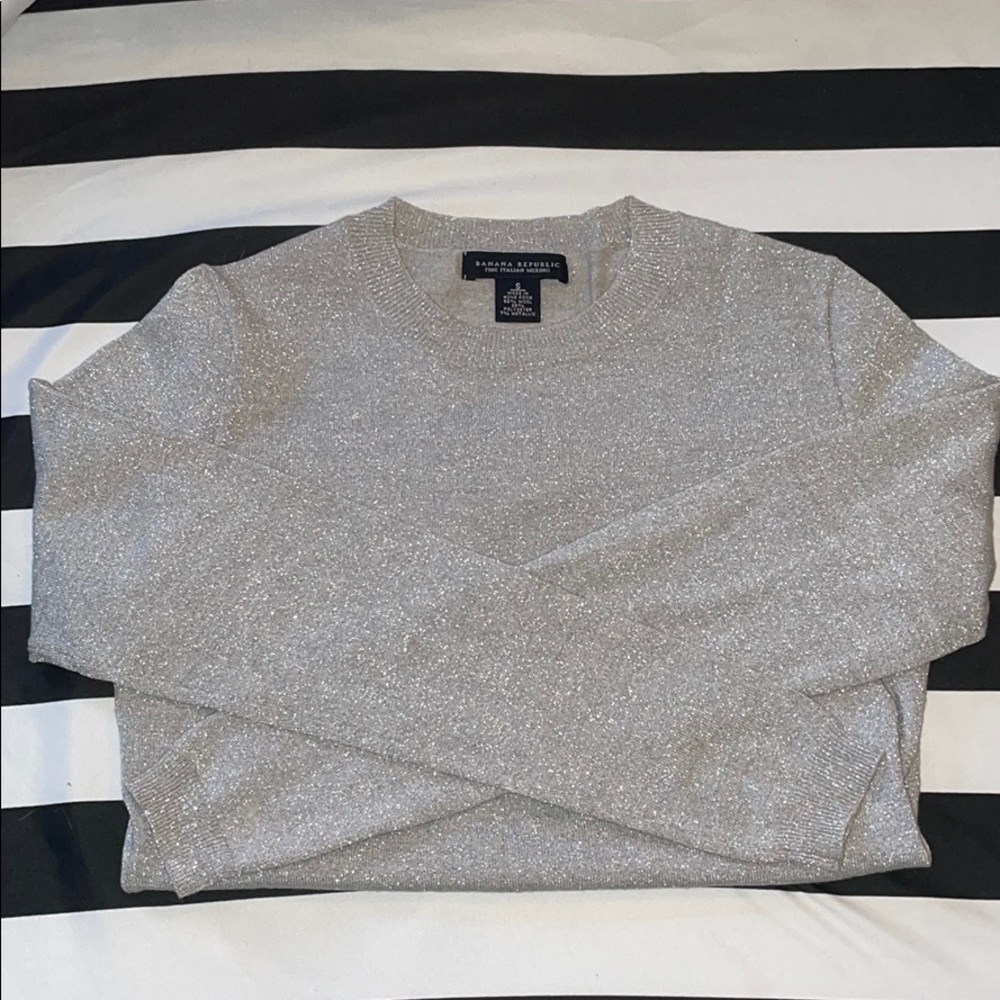 Sparkly Metallic Top